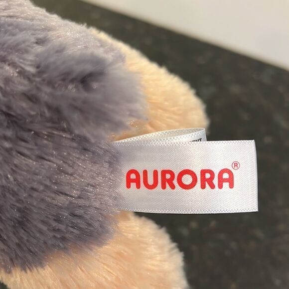 Aurora World Plush Mini Flopsie Yorkshire Terrier Yorkie 6" Soft Stuffed Toy - Picture 7 of 8